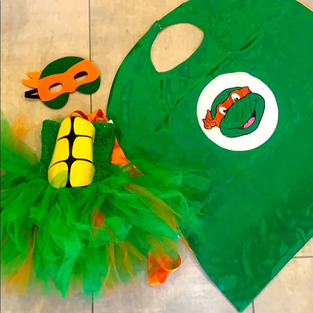 Ninja Turtle dress up costume 🐢 🧡